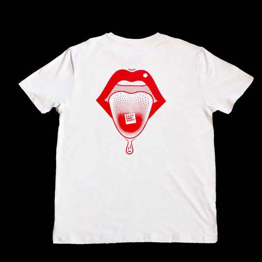 Funky Lips T-shirt - Red