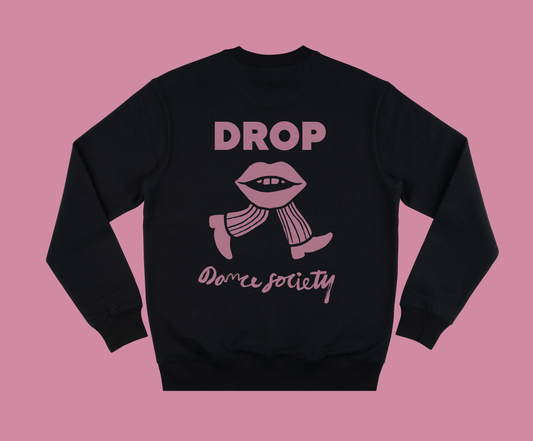 Dancing Lips Sweater - Pink