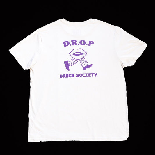 Dancing Lips T-shirt - Purple