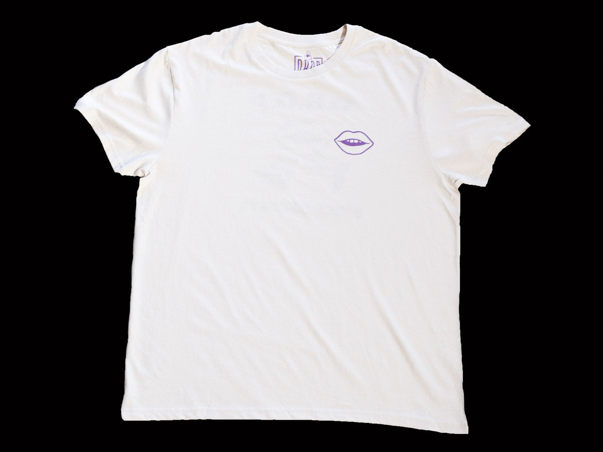 Dancing Lips T-shirt - Purple
