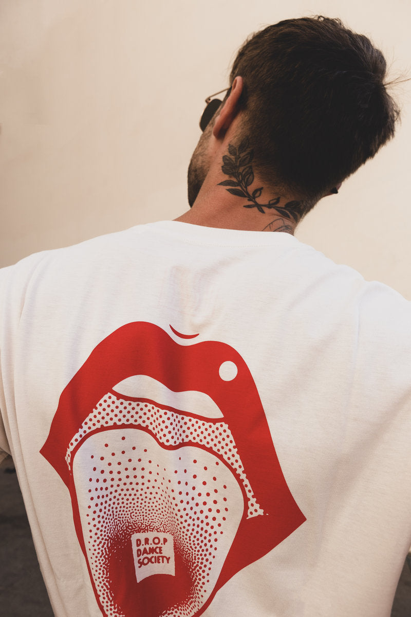 Funky Lips T-shirt - Red