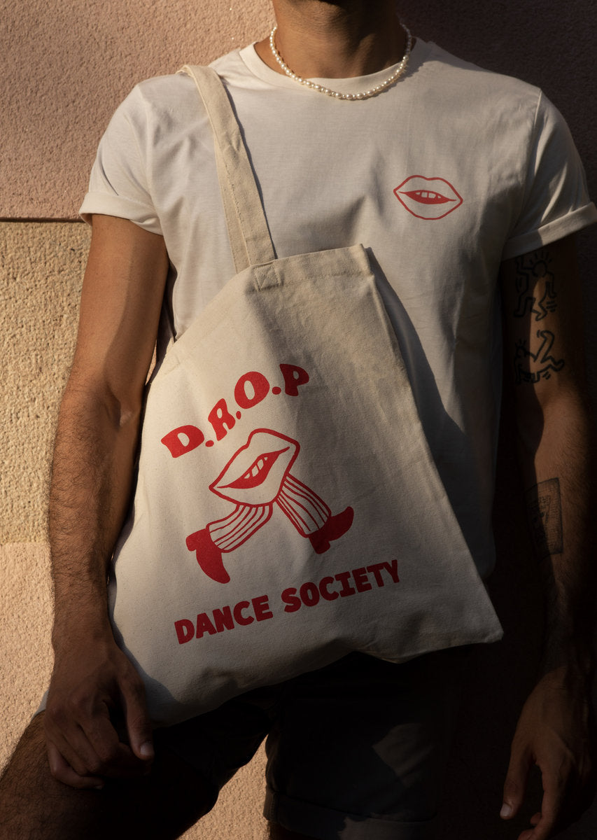 Dancing Lips Tote bag - Red